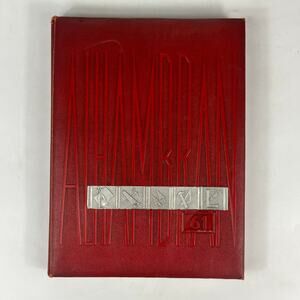 1961 Alhambra High School California Annual Yearbook San Gabriel County Alumni